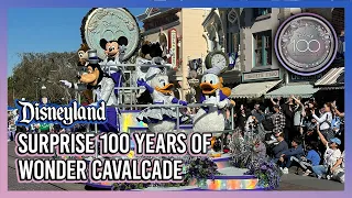Disney 100 Years of Wonder Cavalcade at Disneyland