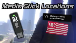 GTA Online: How To Find All 3 Media Sticks To Unlock New Music and The Marathon Hoodie!