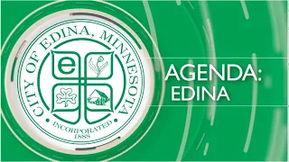 Agenda: Edina - Climate Action Plan - Late December 2021