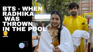 BTS- Jab Radhika  ko Karan  ne pool main phek diya 🙆. #sasuralsimarka2 #karansharma #radhika #fun