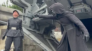 KYLO REN & First Order Encounter | Star Wars Galaxy's Edge