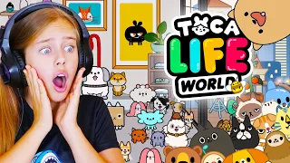 СОБРАЛА ВСЕХ ПИТОМЦЕВ в ТОКА БОКА 🐶 Toka Life world