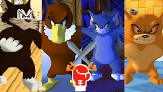 Tom and Jerry War of the Whiskers(2v2): Butch and Eagle vs Tom and M.Jerry Gameplay HD-Funny Cartoon