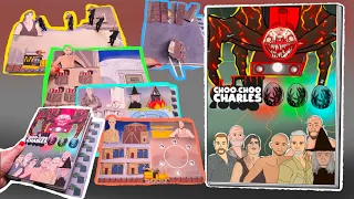 DIY ♥ CHOO-CHOO CHARLES 12GAMING BOOK / HORROR GAME CHOO-CHOO CHARLES STROY BOOK