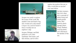 "Manfish: A Story of Jacques Cousteau" by Jennifer Berne