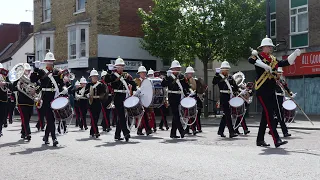 The Band of HM Royal Marines Collingwood - Freedom of Fareham