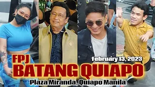 FPJ Batang Quiapo LIVE at Plaza Miranda, Quiapo Manila | Coco Martin, Toni Fowler, Sen. Lito Lapid