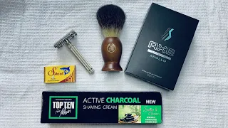 6. БОЛГАРИЯ. БРИТЬЕ! TOP TEN ACTIVE CHARCOAL. AXE APOLLO AFTERSHAVE. FATIP PICCOLO.SHARK.BODY SHOP.