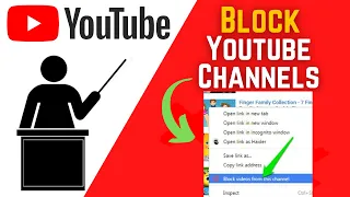 How To Block Youtube Channels On Computer