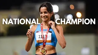 My first TRACK NATIONAL TITLE- 5K/10K Double