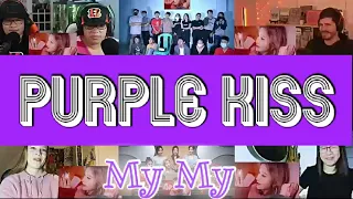 Purple Kiss_ My My_ Reaction Mashup