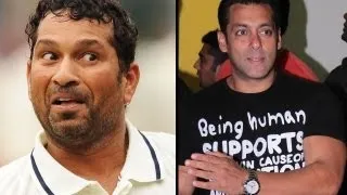 Salman Khan Supports Sachin Tendulkar!