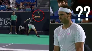 When "Exhibition" Turns Into WAR! Most BRUTAL Match in Tennis History #2 (Nadal VS. Tsitsipas)