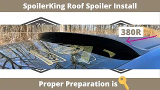 SpoilerKing Roof Spoiler Install | Modified Mazda 6