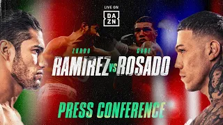 ZURDO RAMIREZ VS. GABE ROSADO PRESS CONFERENCE LIVESTREAM