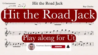 Hit the road jack - Ray Charles | Play along for Ut Instruments