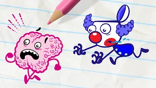 System Of A Clown | Pencilmation Cartoons!