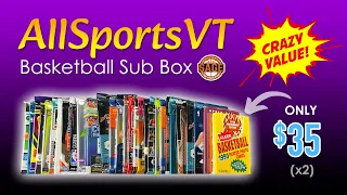 AllSportsVT Basketball Subscription Box for February 2024 🔥 10+ Packs & Hits!