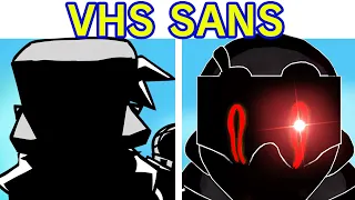 Friday Night Funkin' VS VHS Sans FULL Week + Cutscenes, Phase 3 (FNF Mod) (Undertale Creepypasta)