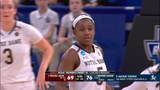 Notre Dame vs. Texas A&M 2019 Sweet Sixteen Full Game Replay (NCAA Women's Basketball Tournament)