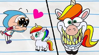 My Pet Unicorn! | Boy & Dragon | Cartoons for Kids | WildBrain Bananas