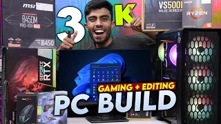 30,000rs PC Build OFFLINE🔥- Complete PC Build Step By Step! My New Editing + Gaming ⚡️