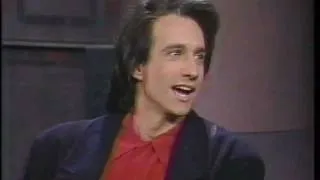 Bronson Pinchot on Letterman - 3/23/90