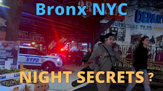 Discover Bronx New York at Night: Secrets of Fordham and Kingsbridge. NYC Tour.