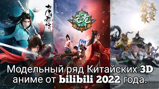 Продолжения Китайских 3д аниме от bilibili 2022 года.