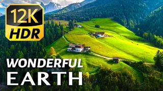 Wonderful Planet Earth: Breathtaking Scenery in 12K HDR 240fps Dolby Vision for 8K & 4K HDR TVs