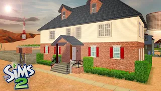 The Sims 2 Singles House Speed Build! 👨‍👩‍👧‍👧 // Strangetown Renovation