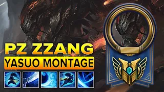 Pz ZZang Yasuo Montage 2023 - KR Challenger Yasuo Main