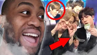bts at award shows in a nutshell | Reaction