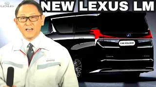 New Lexus LM 2024 Redesign | First Look With Luxury New Minivan From Toyota!