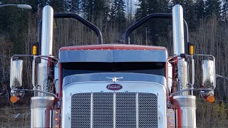 Peterbilt 389 Tridrive Logging Truck!