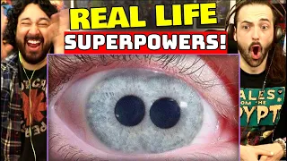 TOP 10 REAL Life SUPERPOWERS You WON'T BELIEVE ACTUALLY EXIST - REACTION!