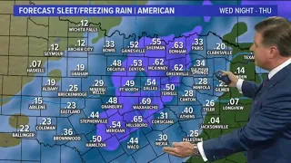 Extended forecast: Winter storm could bring arctic cold, sleet, and possibly snow to Texas