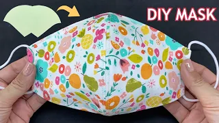 New Design Diy Breathable Face Mask Easy Pattern At Home Sewing Tutorial | How to Make A Face Mask |
