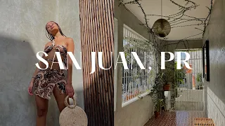 puerto rico travel vlog | rainforest, old san juan, beautiful airbnb, + more