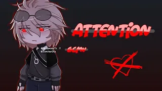 【 GCMV 】 Attention - Charlie puth | OC backstory