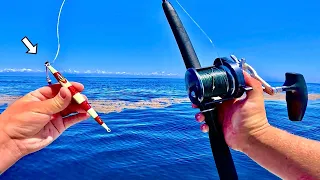 Fishing SOLO *25 Miles* Offshore and Caught THIS for Dinner! [EPIC Catch, Clean, Cook]