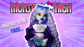 She's A 10 but has Stiff Hair...Let's Reroot & Restyle Monster High G3 Abbey @MonsterHigh