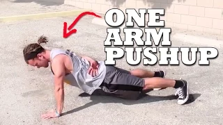 Impress Your Friends with a One Arm Pushup