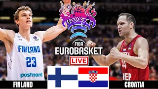 Finland vs Croatia | FIBA Eurobasket 2022 Live Game Today (Scoreboard)