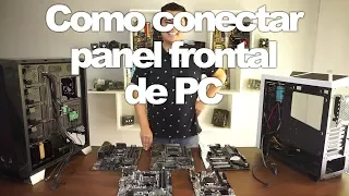 Tutorial de como instalar el panel frontal en cualquier tarjeta madre | z370 x370 B350 H110 y mas