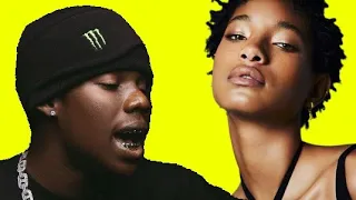 Willow smith sings to Rema's song "woman"