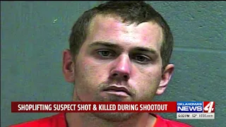 Shoplifting suspect shot, killed during Del City shootout