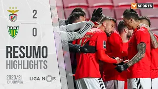 Highlights | Resumo: Benfica 2-0 Tondela (Liga 20/21 #13)