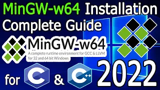 How to install MinGW -w64 on Windows 10/11 [2022 Update] MinGW GNU Compiler for C & C++ Programming