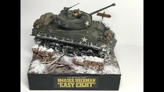 1/48 Tamiya M4A3E8 Sherman Tank (Uparmored)